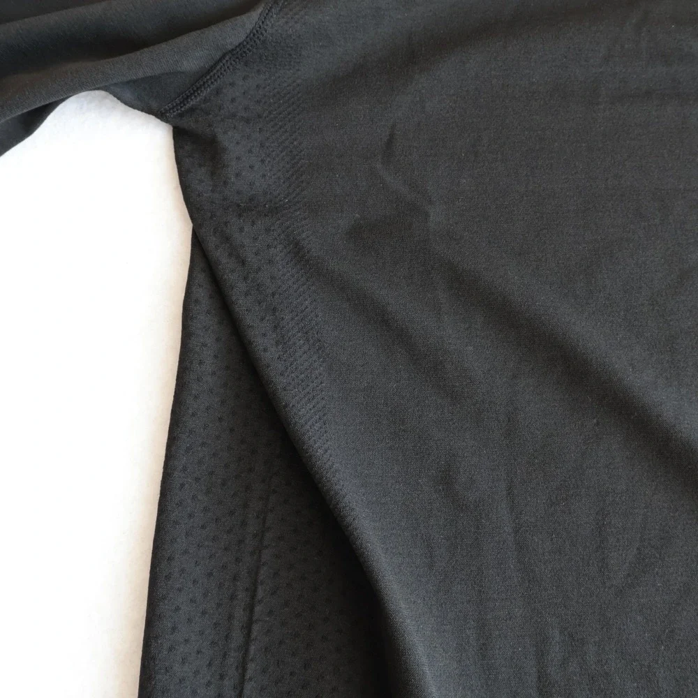 FIGS Makato Performance Quarter Zip Pullover Black M22KW1001 Mens Medium NWT